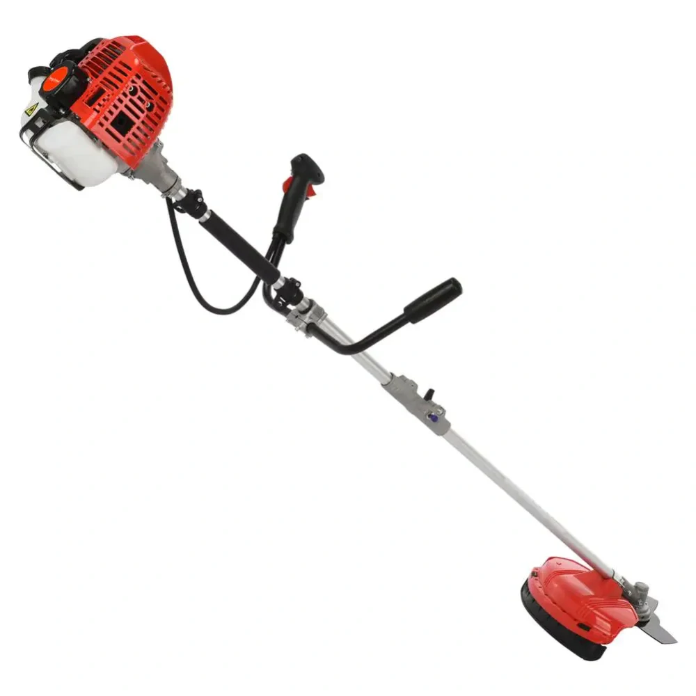 Krovinorez 52 cm³ benzínový – struna, nôž, nožnice na živý plot, batoh