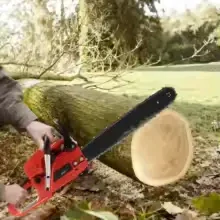 Benzínová motorová píla 52 cm³ / 3 HP – 20″ lišta, 2,2 kW | Výkonná reťazová píla na drevo