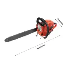 Benzínová motorová píla 52 cm³ / 3 HP – 20″ lišta, 2,2 kW | Výkonná reťazová píla na drevo